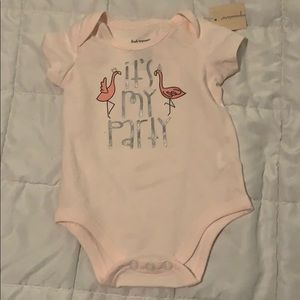 0-3M girls onesie
